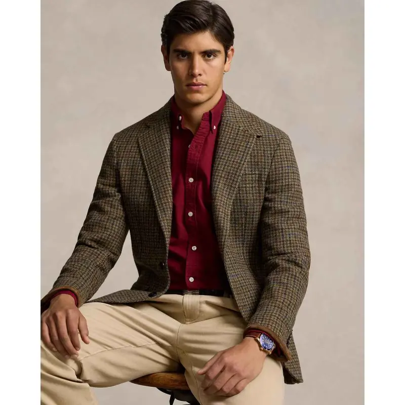 Custom Fit Garment-Dyed Oxford Shirt - 710805564053 - POLO RALPH LAUREN