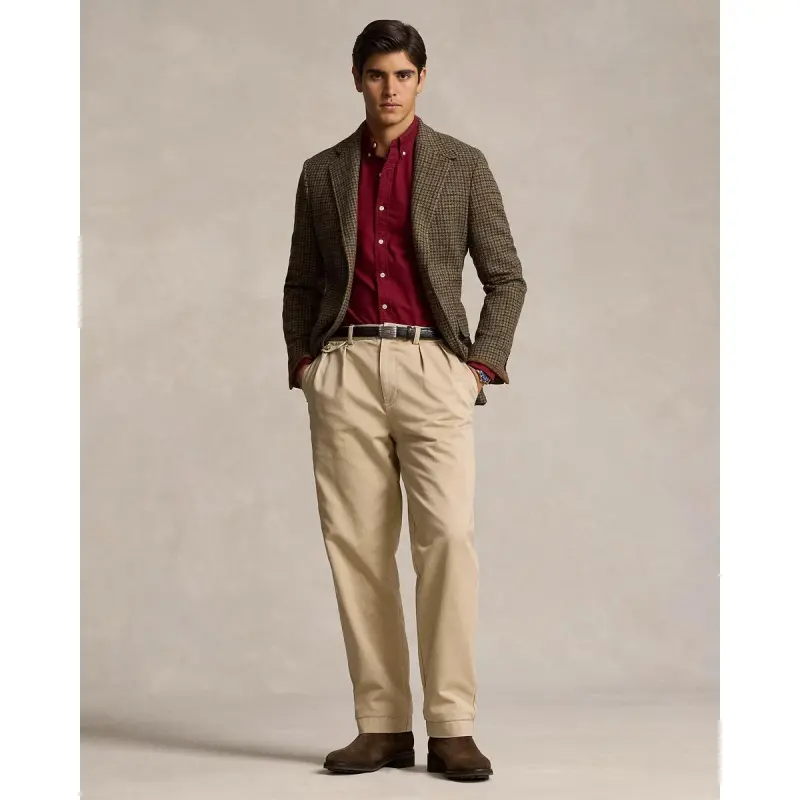Custom Fit Garment-Dyed Oxford Shirt - 710805564053 - POLO RALPH LAUREN