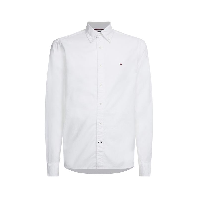 CORE FLEX POPLIN RF SHIRT - 8@MW0MW25035 - TOMMY HILFIGER