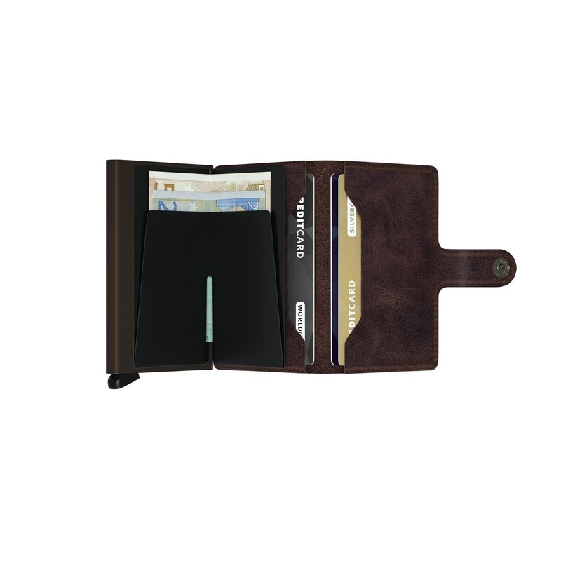 Miniwallet Vintage Chocolate - MV – CHOCOLATE - SECRID