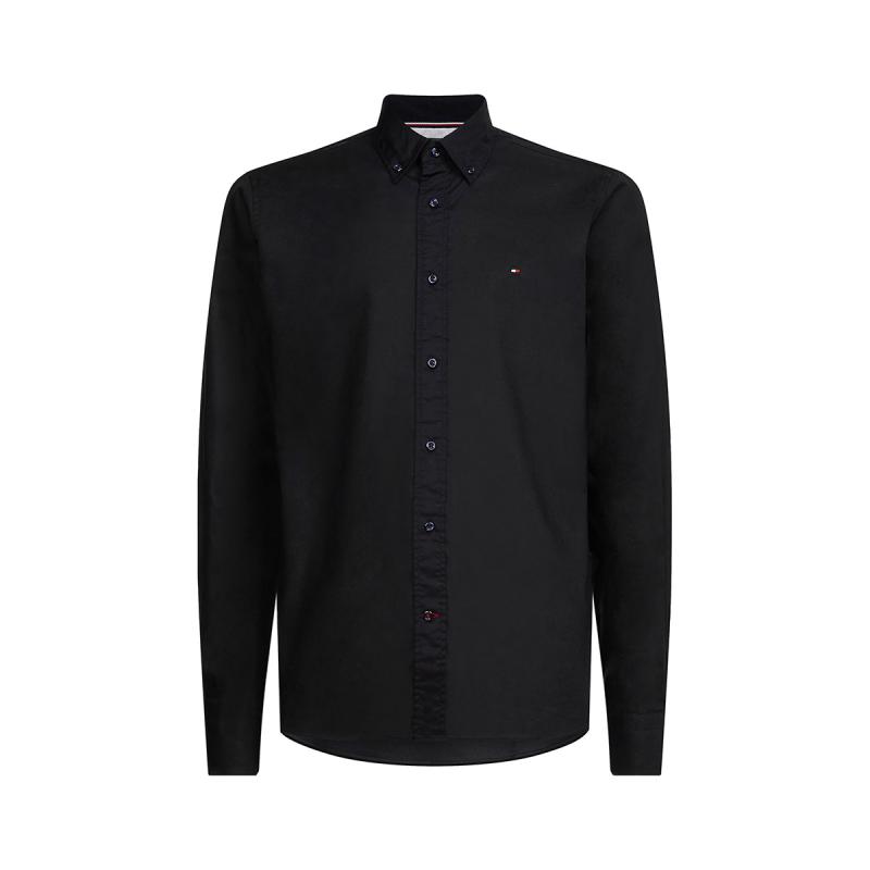 CORE FLEX POPLIN RF SHIRT - 8@MW0MW25035 - TOMMY HILFIGER