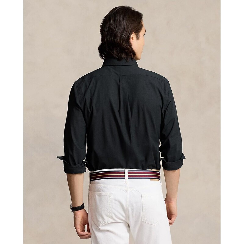 Custom Fit Stretch Poplin Shirt - 8@710928255006 - POLO RALPH LAUREN