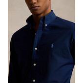 Custom Fit Stretch Poplin Shirt - 8@710928255001 - POLO RALPH LAUREN
