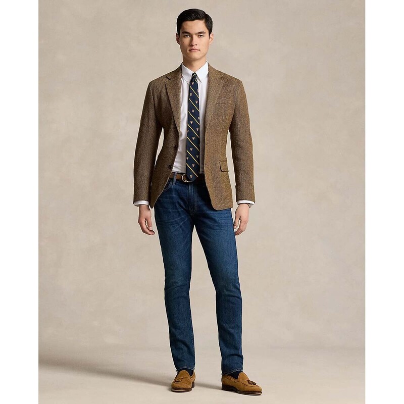 Custom Fit Stretch Poplin Shirt - 9@710928255002 - POLO RALPH LAUREN
