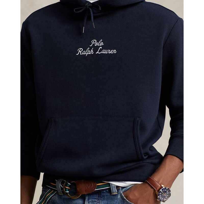 Logo Double-Knit Hoodie - 710936586002 - POLO RALPH LAUREN