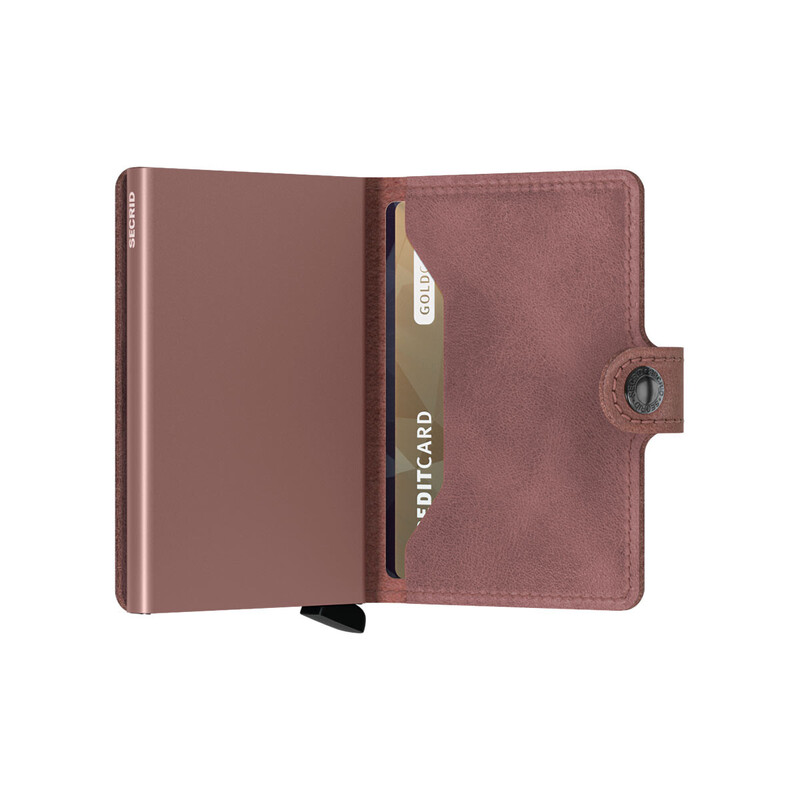 MINIWALLET VINTAGE - 9@MV – MAUVE - SECRID