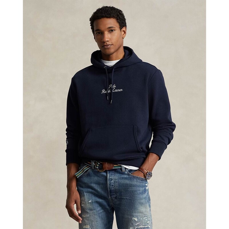 Logo Double-Knit Hoodie - 710936586002 - POLO RALPH LAUREN
