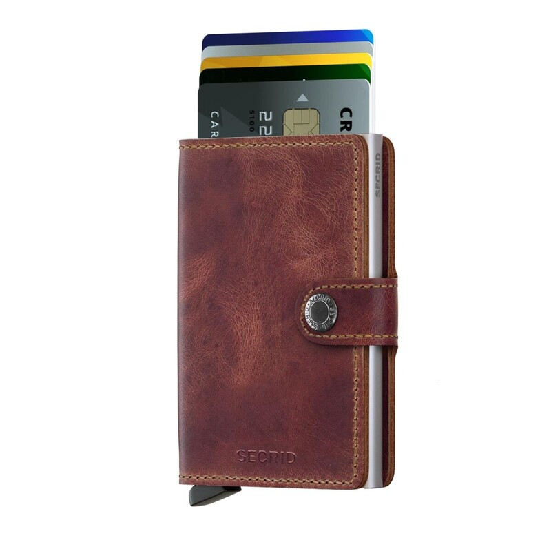 Miniwallet Viintage Brown - 7@MV – BROWN - SECRID