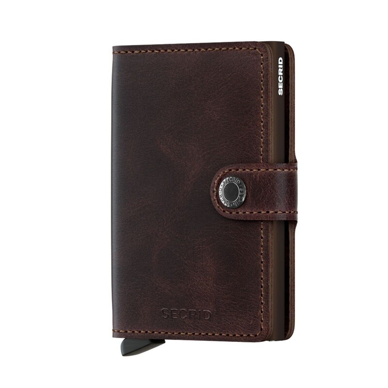 Miniwallet Vintage Chocolate - MV – CHOCOLATE - SECRID