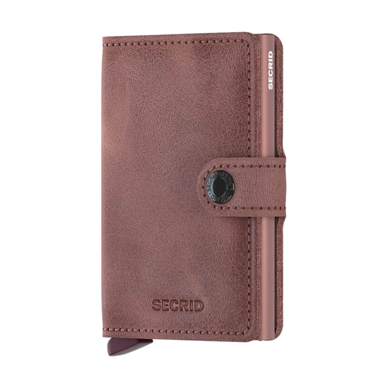 MINIWALLET VINTAGE - 9@MV – MAUVE - SECRID