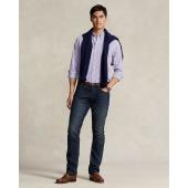 Custom Fit Striped Stretch Poplin Shirt - 710929346003 - POLO RALPH LAUREN