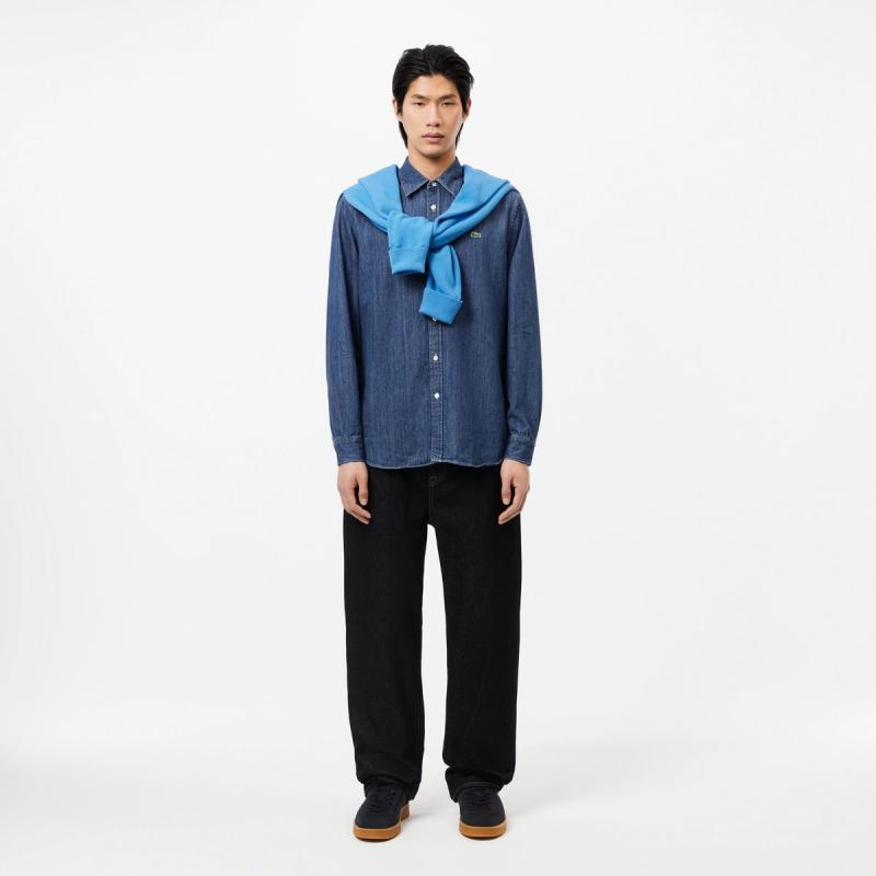 Regular Fit Denim Shirt - 8@3CH0197 - LACOSTE