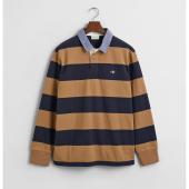 Striped Chambray Heavy Rugger - 3G2004083 - GANT