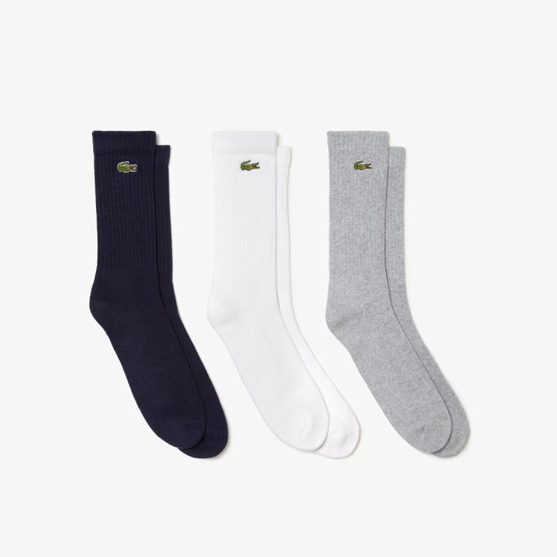 3-Pack Sport Socks - 8@3RA4182 - LACOSTE
