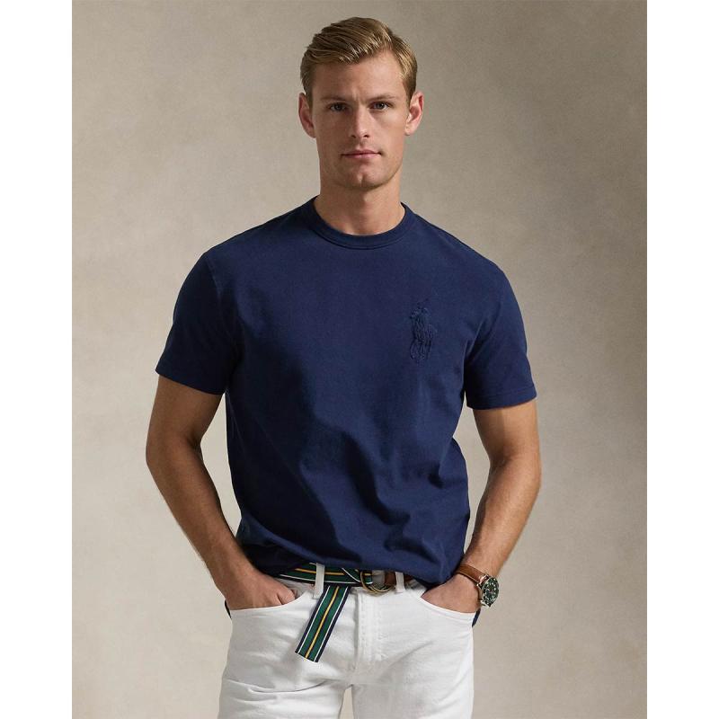 Classic Fit Big Pony Jersey T-Shirt - 9@710936509004 - POLO RALPH LAUREN