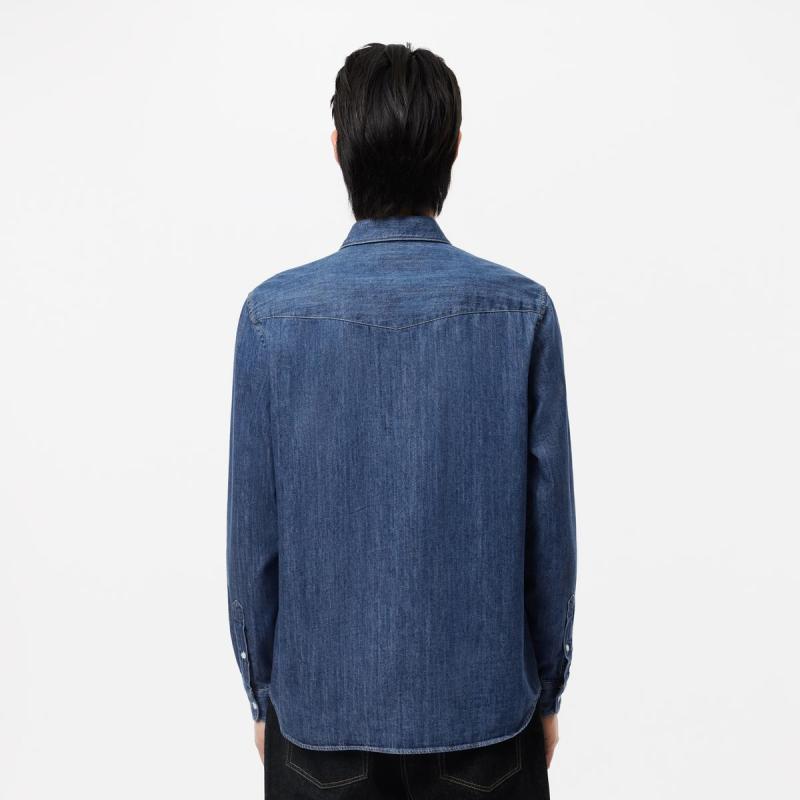 Regular Fit Denim Shirt - 8@3CH0197 - LACOSTE