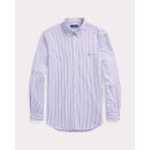 Custom Fit Striped Stretch Poplin Shirt - 710929346003 - POLO RALPH LAUREN