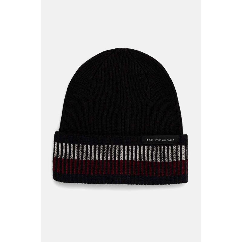 TH CORP LOVE WOOL BEANIE - AM0AM12751 - TOMMY HILFIGER