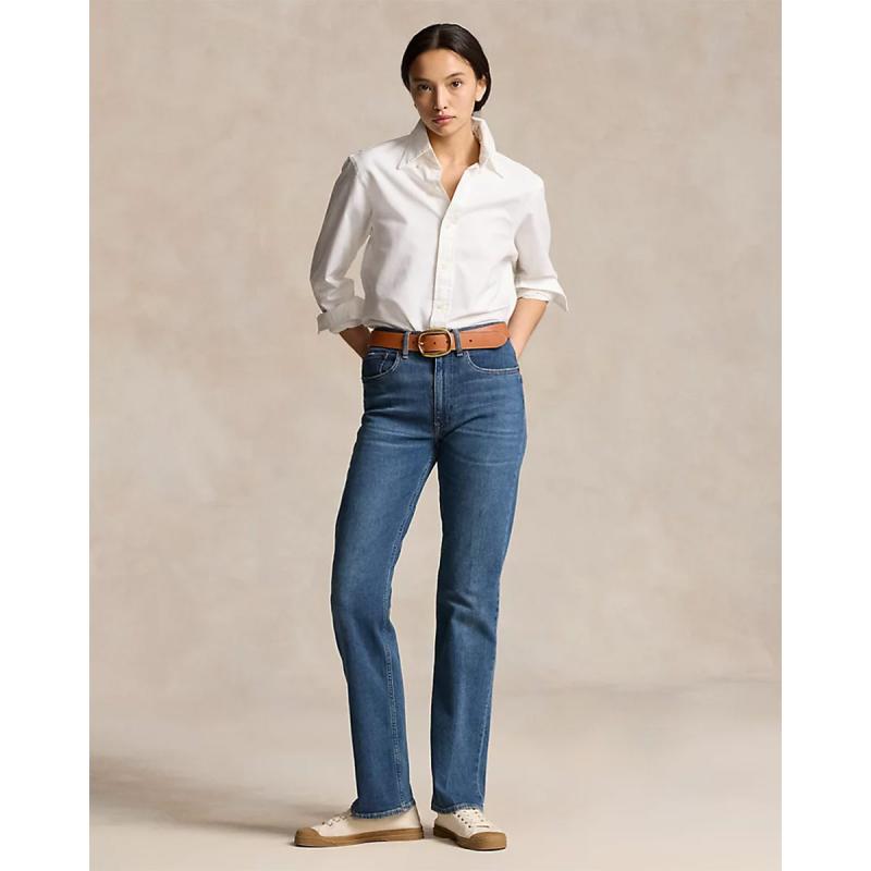 High-Rise Straight Jean - 211890097001 - POLO RALPH LAUREN