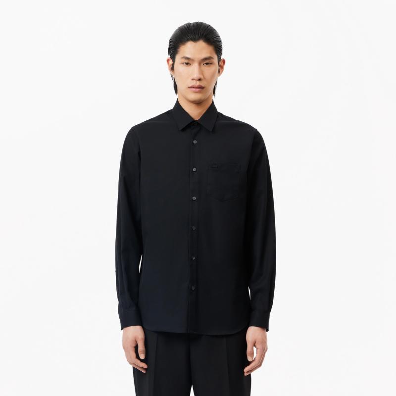 REGULAR FIT COTTON SHIRT - 3CH8522 - LACOSTE