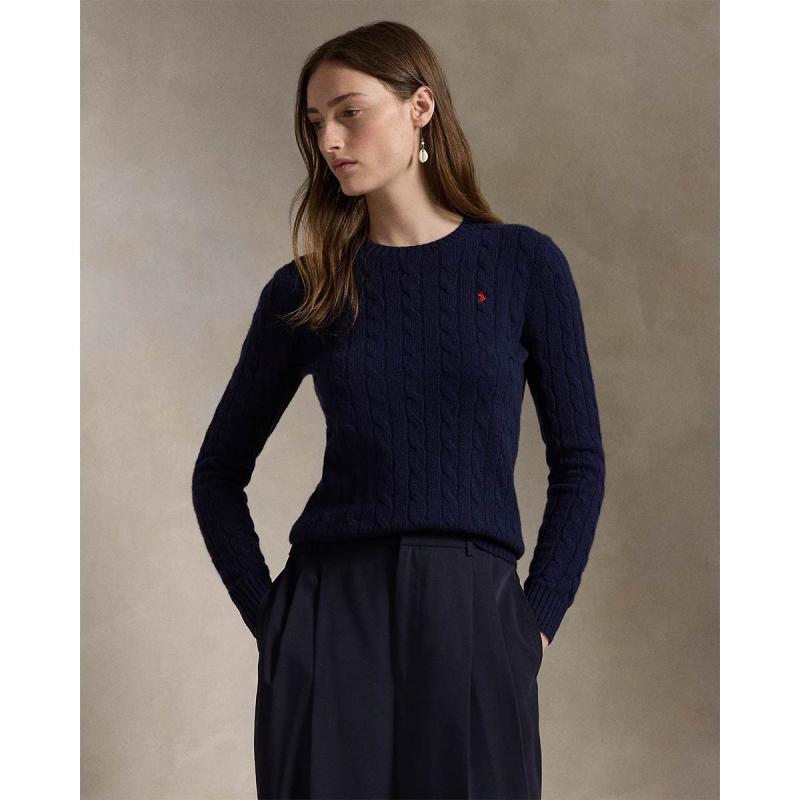 Cable-Knit Wool-Cashmere Jumper - 211910421003 - POLO RALPH LAUREN