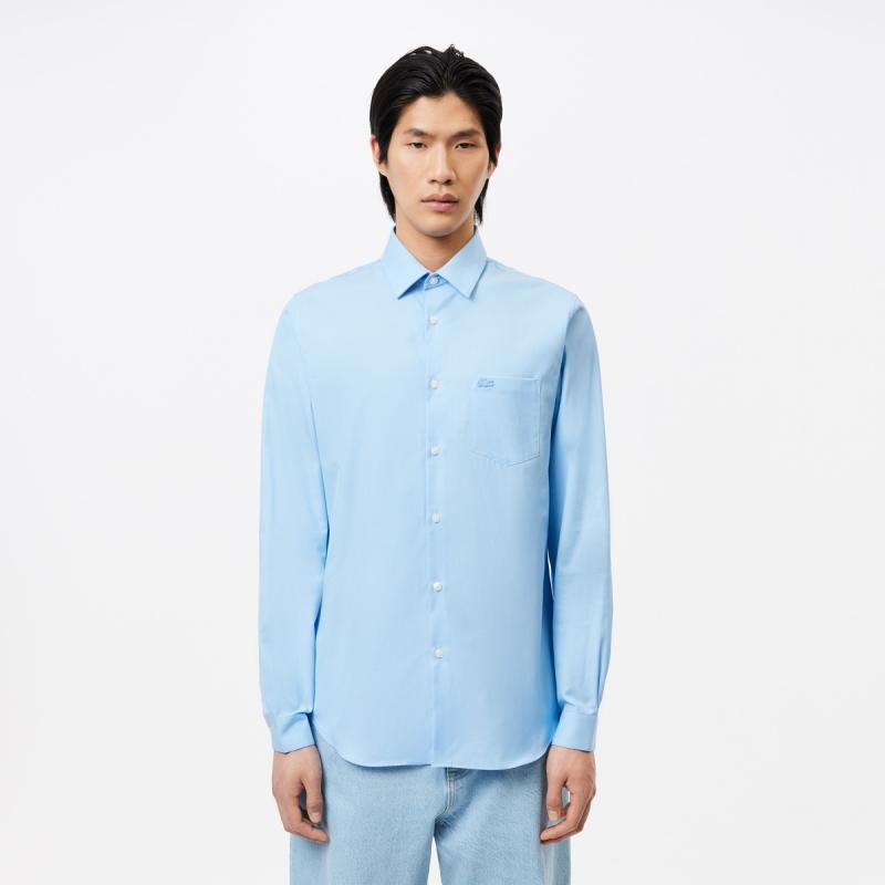 REGULAR FIT COTTON SHIRT - 3CH8522 - LACOSTE