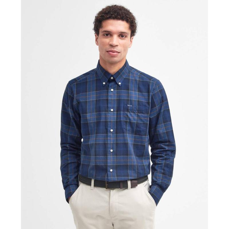 Wetheram Tailored Fit Shirt - 8@MSH4982 - BARBOUR