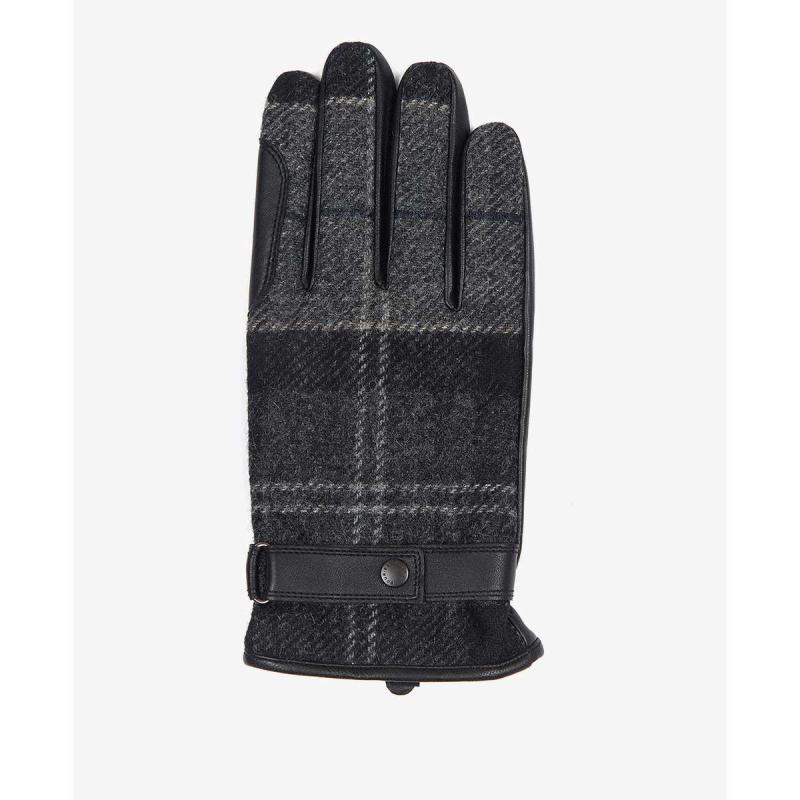 Newbrough Tartan Gloves - 8@MGL0051 - BARBOUR