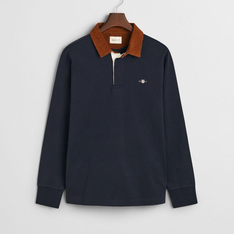 Corduroy Collared Heavy Rugger - 3G2015082 - GANT