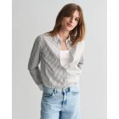 Regular Fit Contrast Collar Striped Shirt - 3GW4300412 - GANT