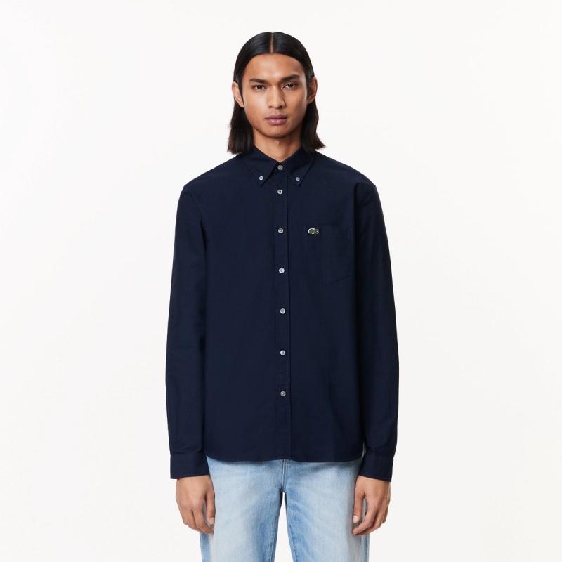 Regular Fit Oxford Shirt - 3CH1911 - LACOSTE