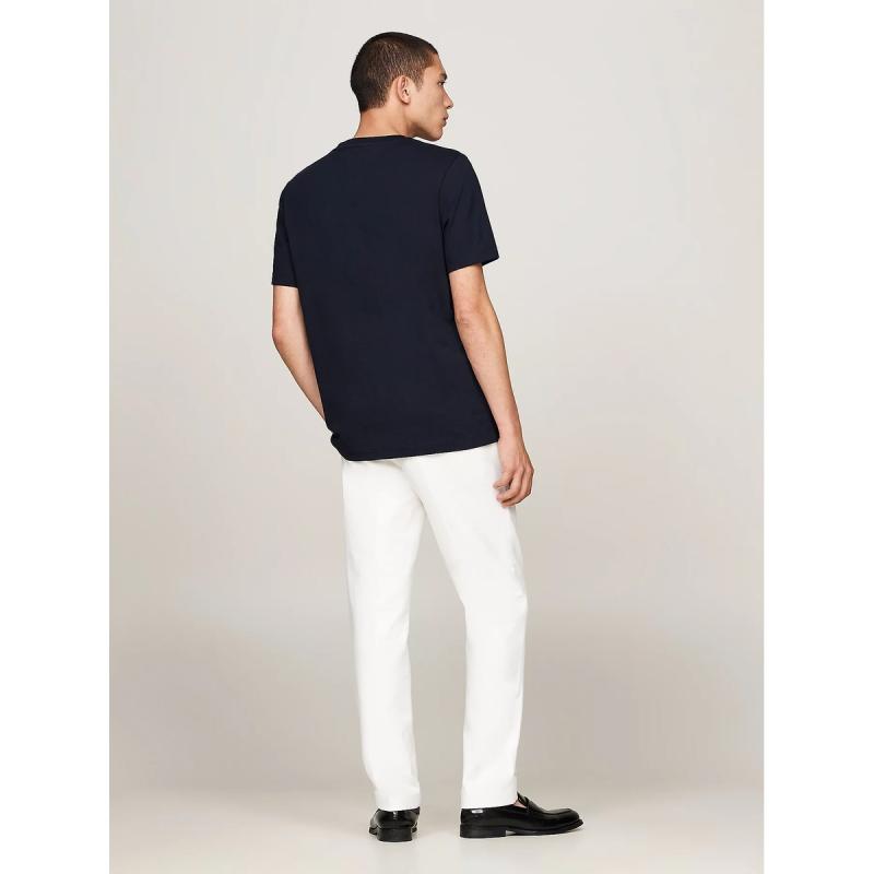 VERTICAL FLAG TEE - MW0MW36512 - TOMMY HILFIGER