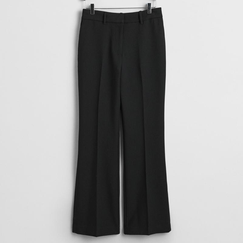 Slim Fit Flared Slacks - 3GW4150334 - GANT