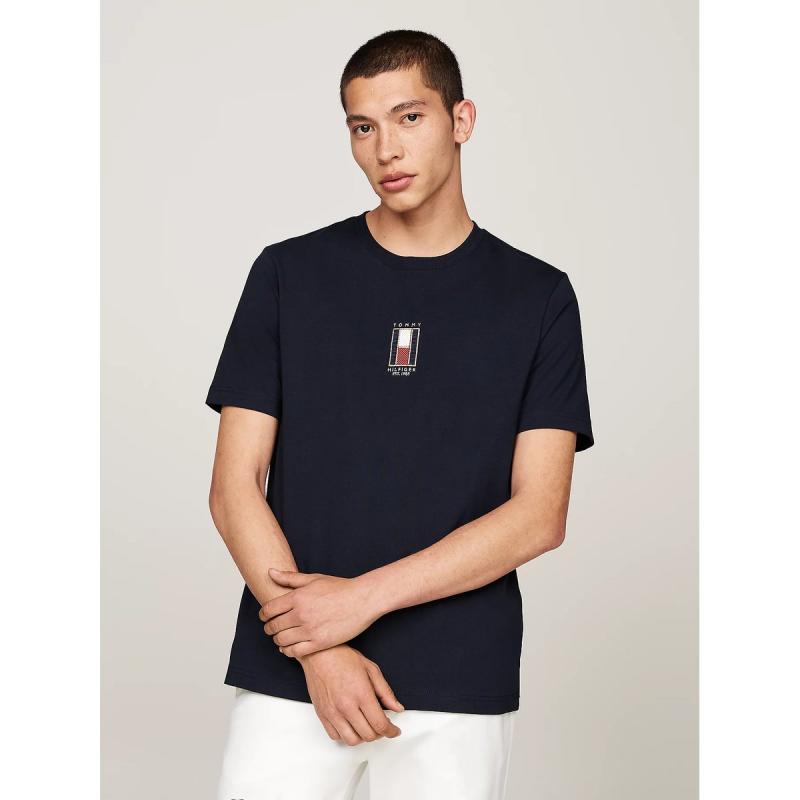 VERTICAL FLAG TEE - MW0MW36512 - TOMMY HILFIGER