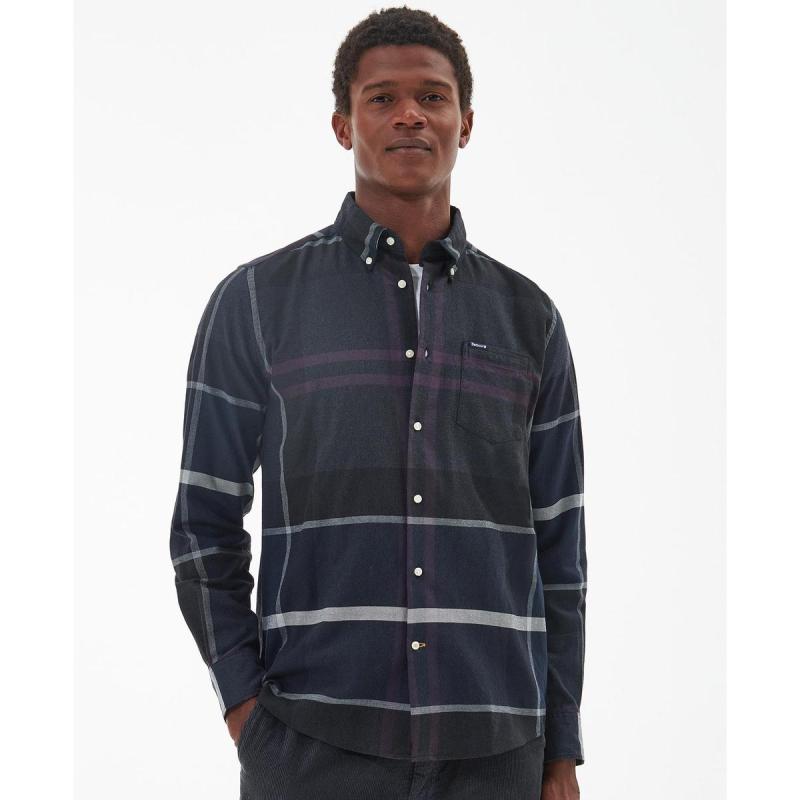Dunoon Taillored Fit Shirt - 8@MSH4980 - BARBOUR