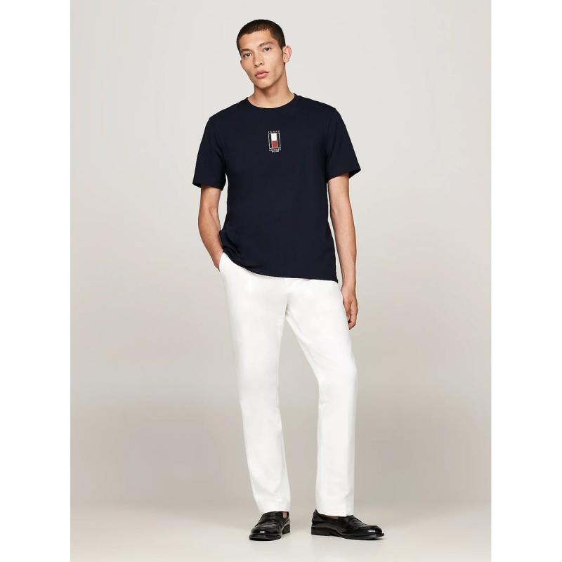 VERTICAL FLAG TEE - MW0MW36512 - TOMMY HILFIGER