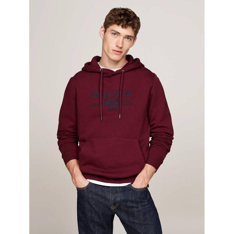 HILFIGER CREST EMRBO HOODY - MW0MW35527 - TOMMY HILFIGER