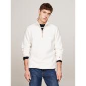 MONOTYPE TEXTURED FLEECE MOCK - MW0MW37229 - TOMMY HILFIGER