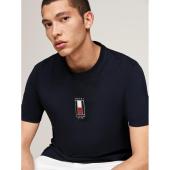 VERTICAL FLAG TEE - MW0MW36512 - TOMMY HILFIGER