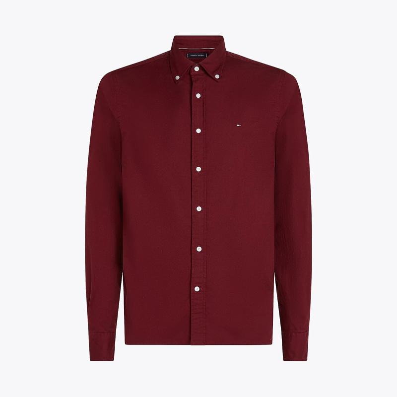 FLEX BRUSHED SOLID RF SHIRT - MW0MW36824 - TOMMY HILFIGER