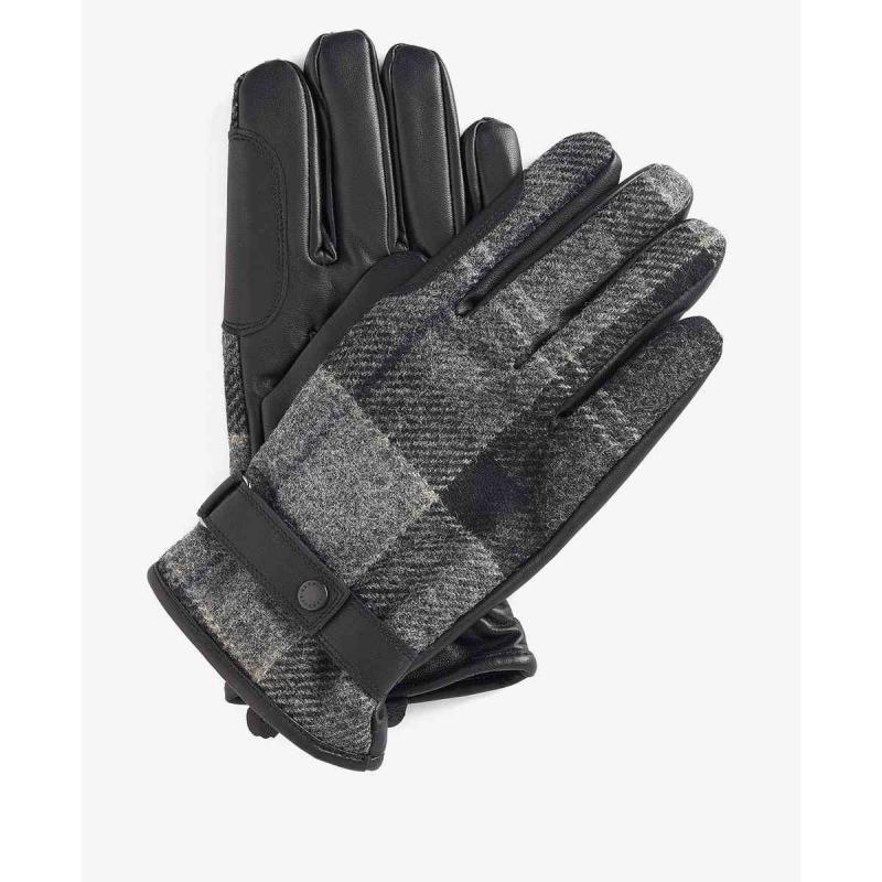 Newbrough Tartan Gloves - 8@MGL0051 - BARBOUR