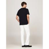 HILFIGER FLAG EMBRO TEE - MW0MW36455 - TOMMY HILFIGER