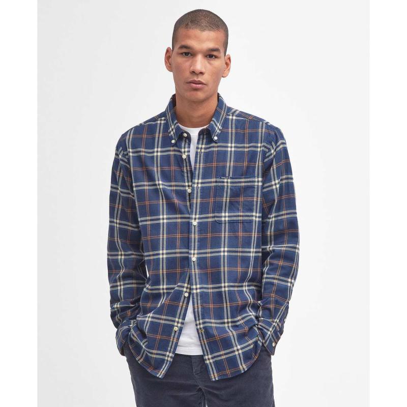 Crossfell Tailored Fit Shirt - MSH4995 - BARBOUR