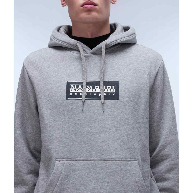 Box Logo Hoodie - NP0A4I191601 - NAPAPIJRI
