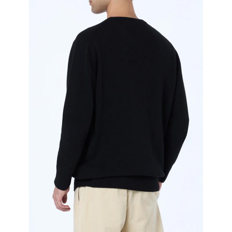 HERON ROUND-NECK SWEATER - 8@HER0001 - SAINT BARTH