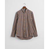 Regular Fit Checked Light Twill Shirt - 3G3240194 - GANT