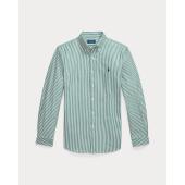 Custom Fit Striped Stretch Poplin Shirt - 710929346009 - POLO RALPH LAUREN