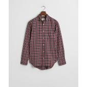 Regular Fit Checked Light Twill Shirt - 3G3240194 - GANT