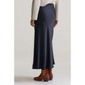 A-Line Satin Skirt - 3GW4400157 - GANT