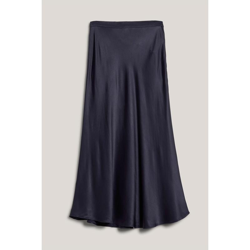 A-Line Satin Skirt - 3GW4400157 - GANT